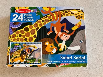 Puzzles - Melissa and Doug floor puzzle