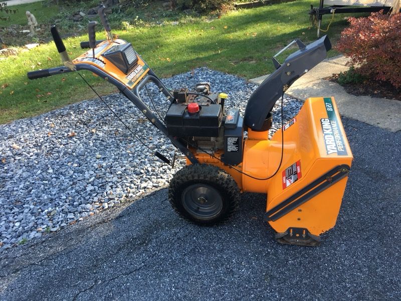 Yard King snowblower