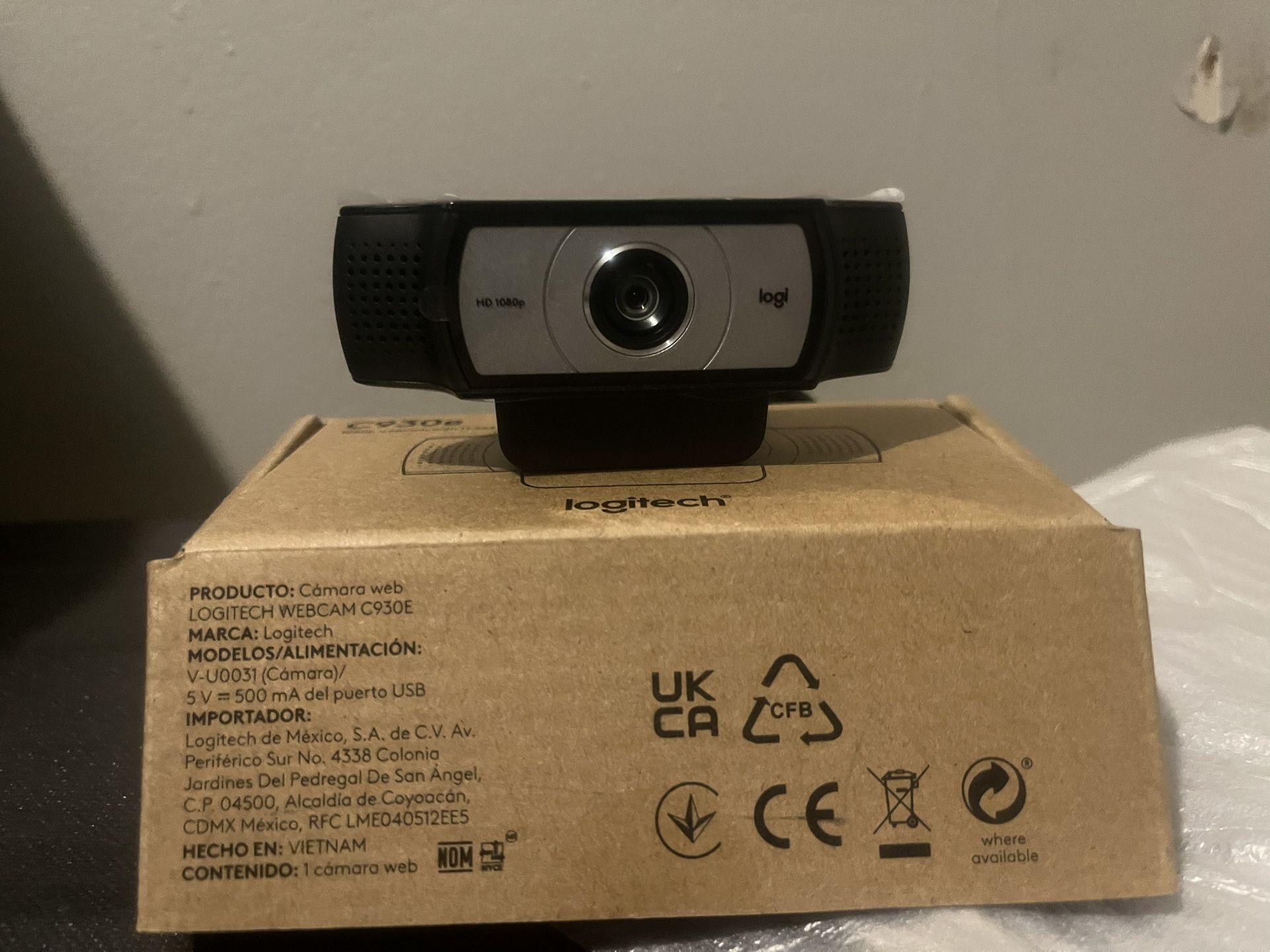Logitech C930e Webcam – Brand New