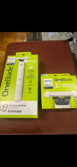 Philips Norelco OneBlade Intimate Groomer + 2-Pack SkinProtect Blades – Brand New