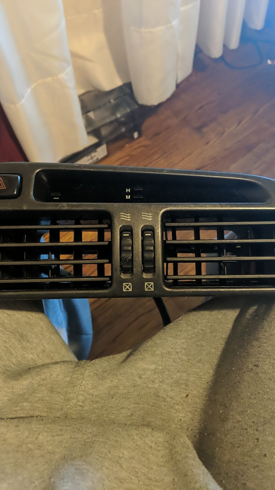 Lexus vent and clock