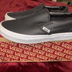 Classic Vans Slip On Never Worn Mens 6 Women’s 7.5