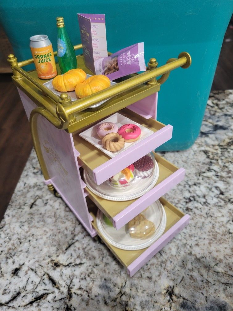 American Girl Doll Airlines Cart