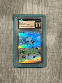 Pristine 10 Mew EX Bubble Mew SIR