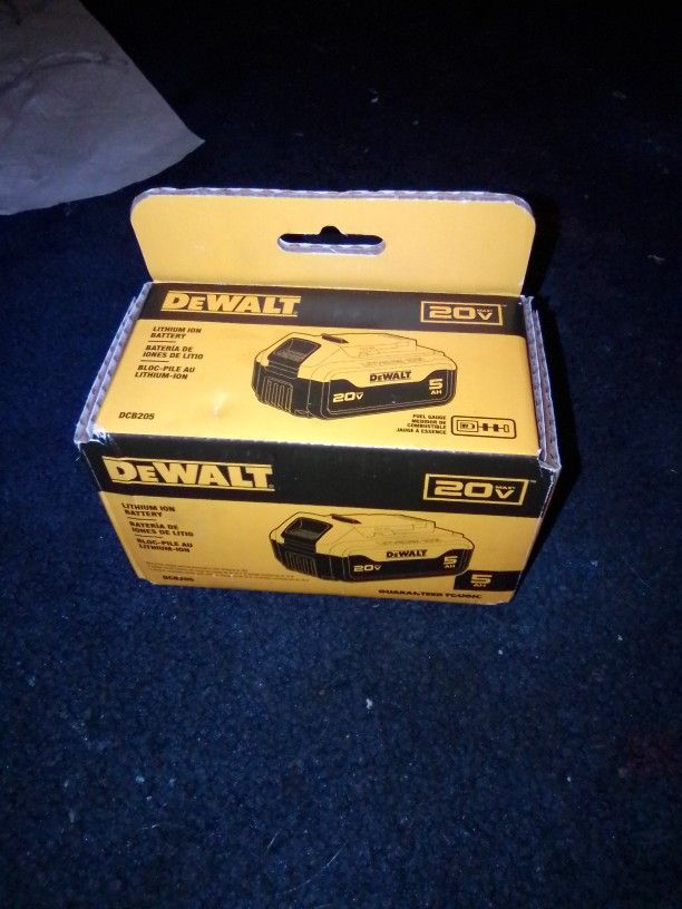 20v DeWalt Battery Lithium Ion