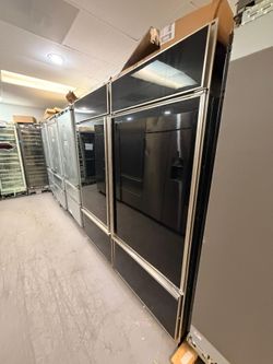 2 Sub Zero Refrigerator 36"inch Bottom Freezer Panel Ready