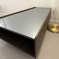 Mirror Top Rock N Roll Side Table