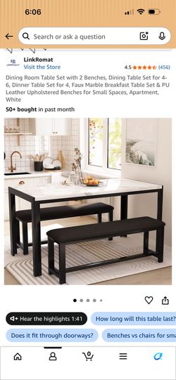 Dining table