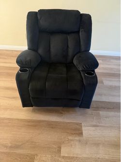 Black Microfiber Recliner/Lazy Boy