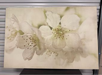Large Floral Canvas Wall Art – 46.5” x 30.5”