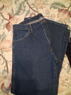Three Pair of Men Rustler Jeans