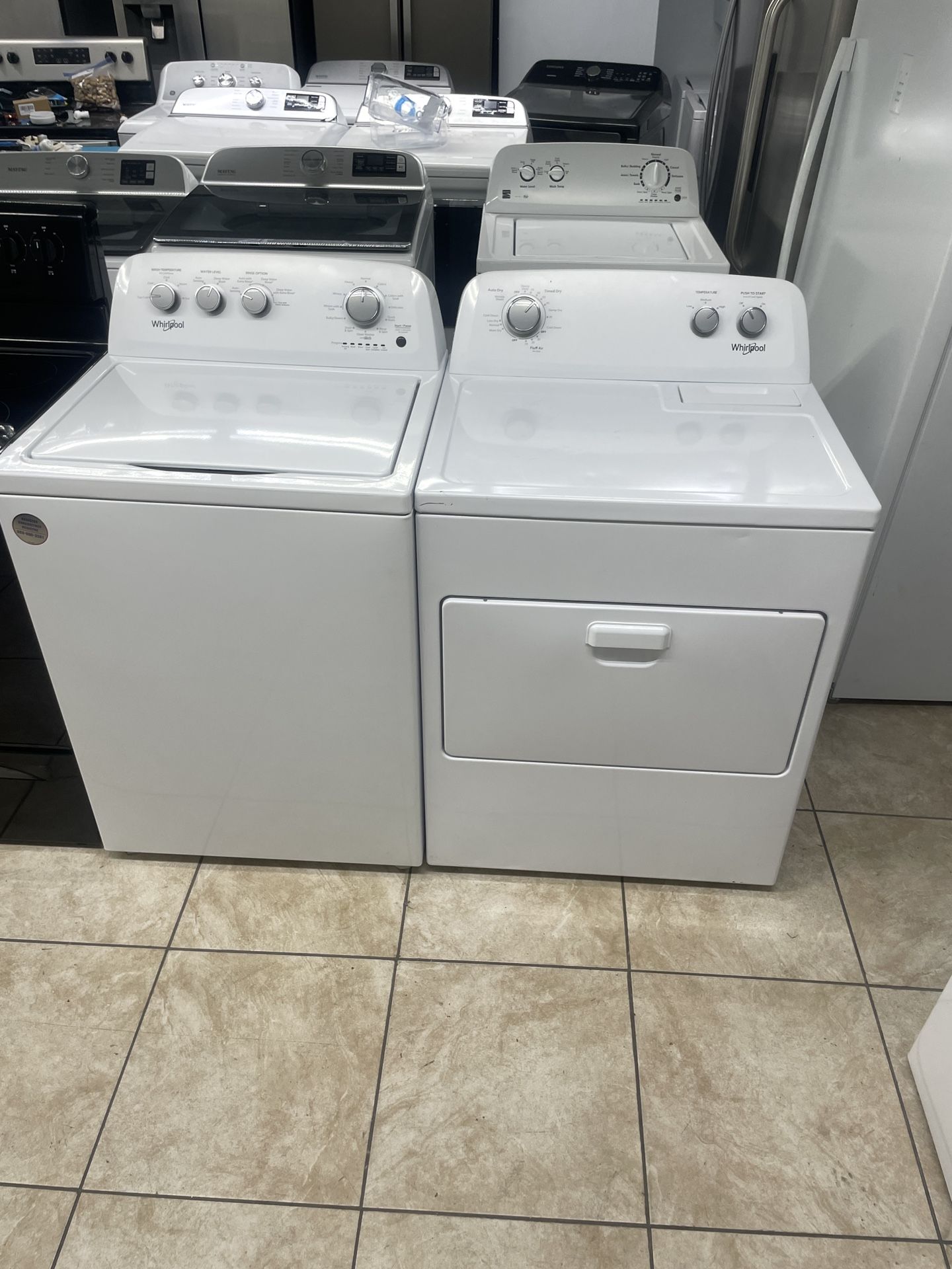 Whirlpool Washer And Dryer
