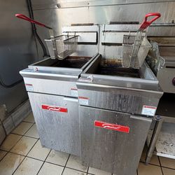 General Food Service GFF4-50N  Gas Deep Fryers