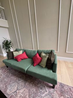 2 Sage Green Sofas – La Jolla