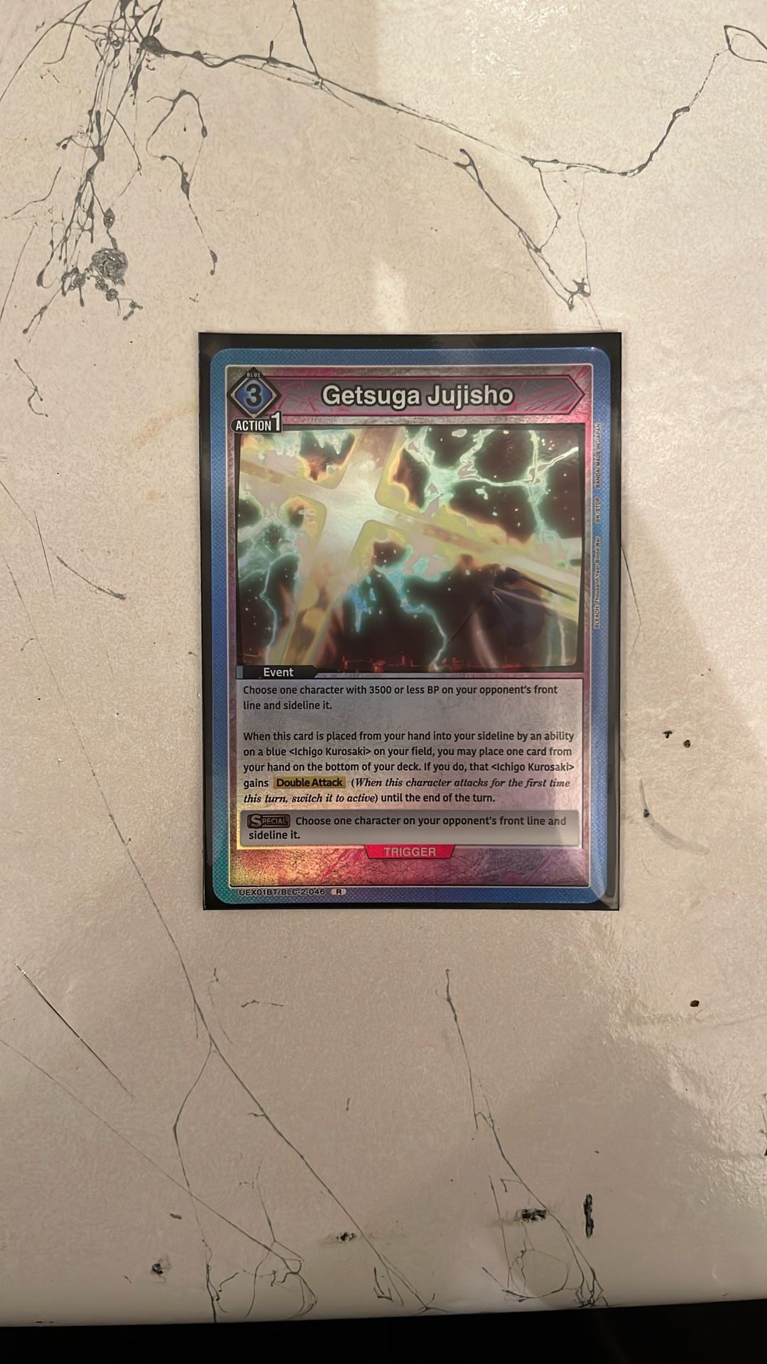 Getsuga Jujisho Union Arena • BLEACH: Thousand-Year Blood War Vol.2 Rare • UEXO1BT/BLC-2-046