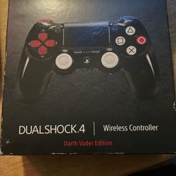 PlayStation DualShock 4 Wireless controller Darth Vader Edition 