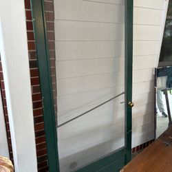 Wooden Screen Door