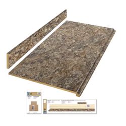 6ft Straight Laminate Countertop All Inclusive Kit  