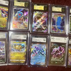 Pokemon Slab Collections Cgc Prestine!