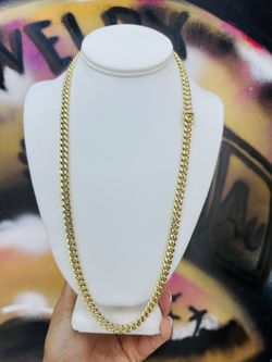 14k Semisolid Cuban Chain 