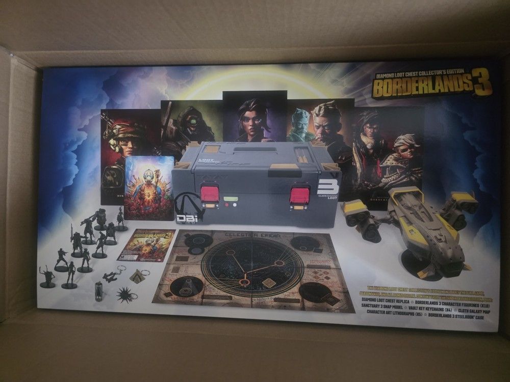 Borderlands 3 Diamond Loot Chest Collectors Edition PS4