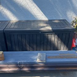 Storage plastic crate box