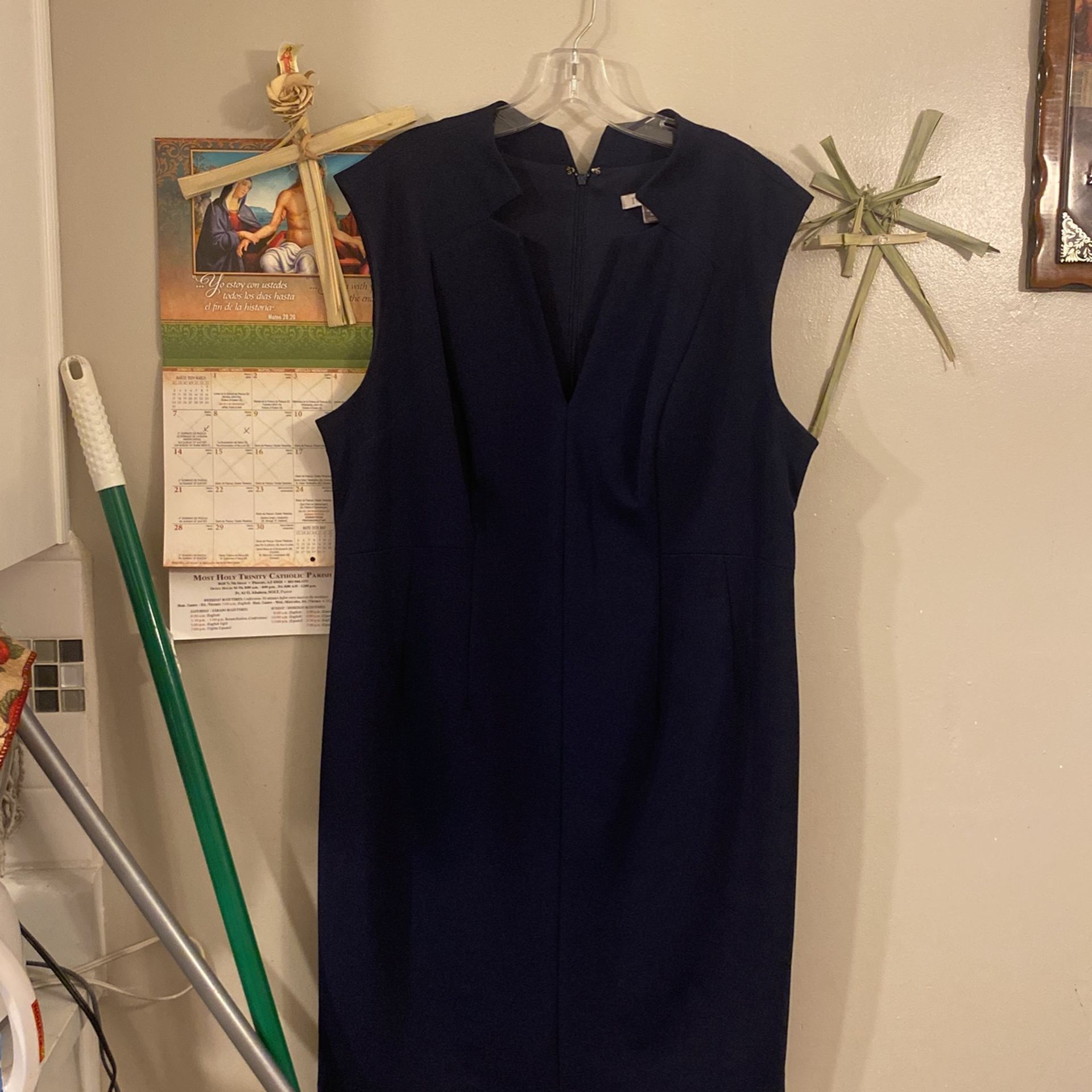 Navy Blue Dress 