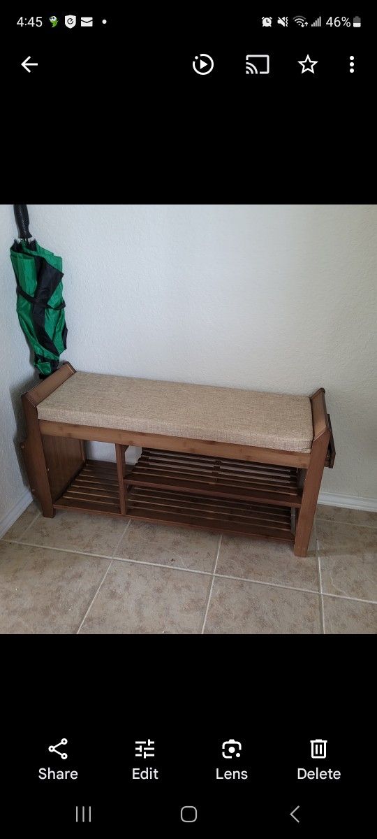 Multifunction shoe changing stool