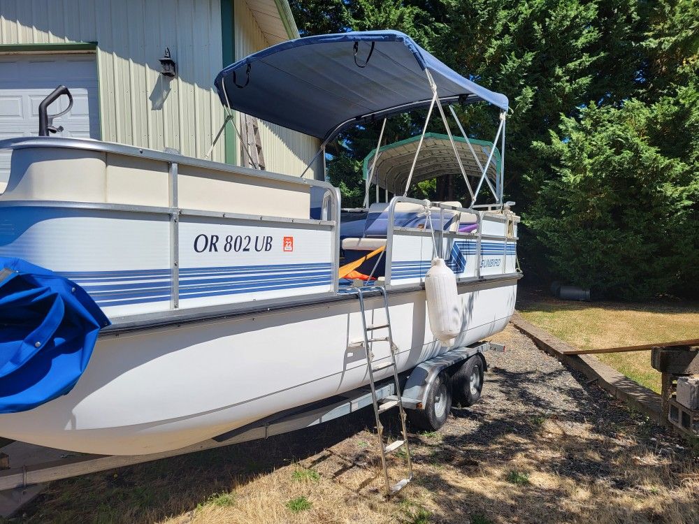 Pontoon Boat 20 ft. for Sale in Oregon City, OR OfferUp