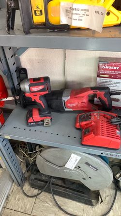 Milwaukee Sawzall and driver