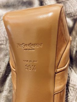 Yves Saint Laurent heels: never worn, size 39.5