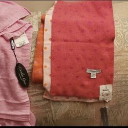 NWT Cashmere scarves 