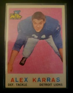 1959 Topps Alex Karras RC #103 HOF