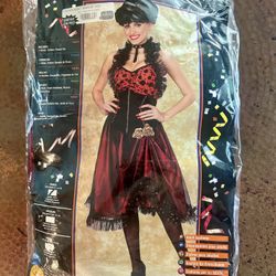 ROUGE DANCER /  SALOON GIRL / CAN-CAN COSTUME