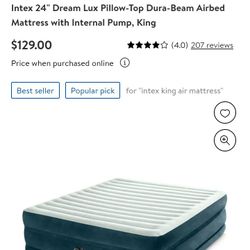 King Size Air Mattress 