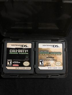 Call Of Duty 4 Modern Warfare & Modern Warfare Mobilized Nintendo DS
