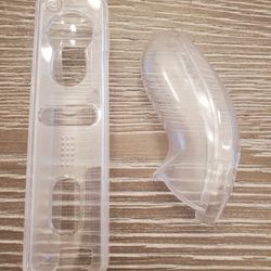 Clear Case For Nintendo Wii Remotes And Numchucks 