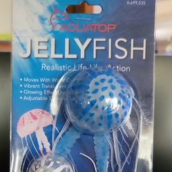 Aquatop Jellyfish 2 Pack Blue And White Brand New 