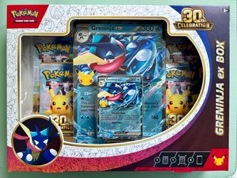 Greninja EX Box - Pokemon 30th Celebration