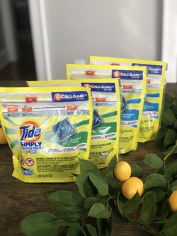 Tide simply pods X4 (52 pods total)
