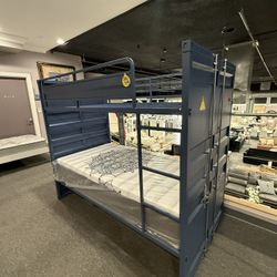 Twin Over Twin Bunk Bed 