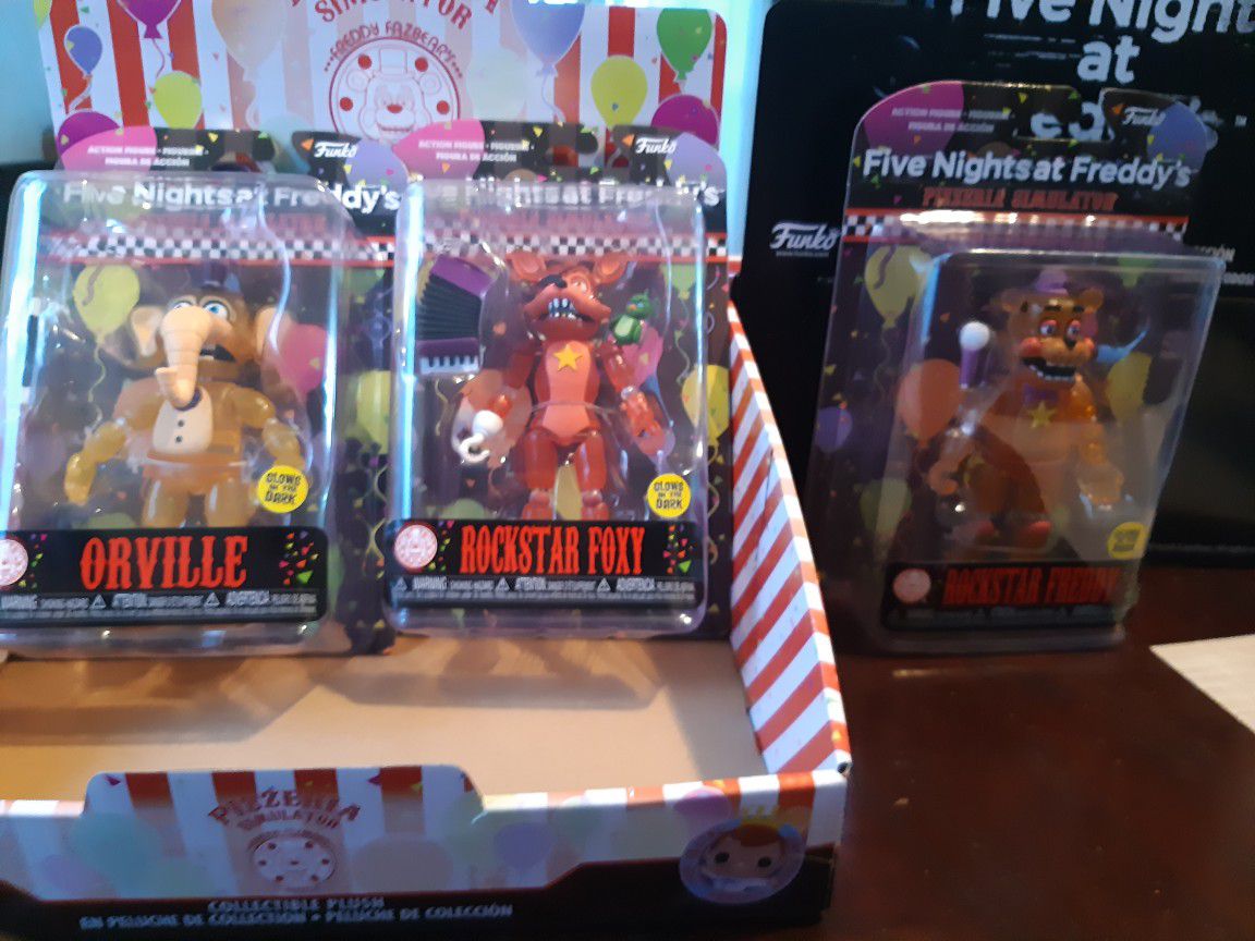 Five Nights at Freddy's 3 pack figure