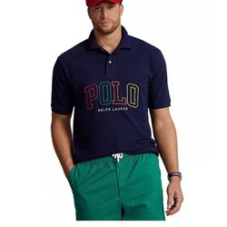 POLO RALPH LAUREN Men's Big & Tall Logo Mesh Polo Shirt 4XB