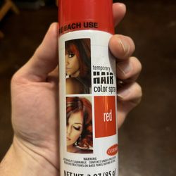 Temporary Red Hair Coloring Spray 