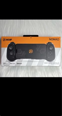 SCUF Nomad Bluetooth Mobile Gaming Controller for iPhone iOS, Hall Effect, Black