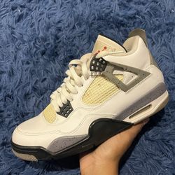 Jordan 4 White Cement Size 9 (2012)