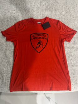 Men’s Orange Lamborghini T-Shirt