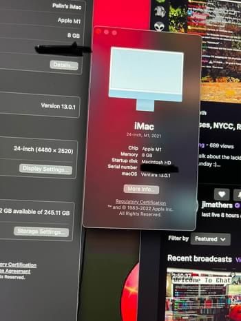 Blue iMac 