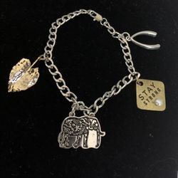 Be Strong Charm Bracelet 