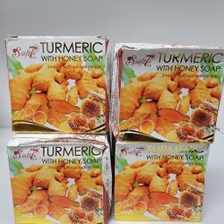 Soft 7 TURMERIC WITH HONEY SOAP X4